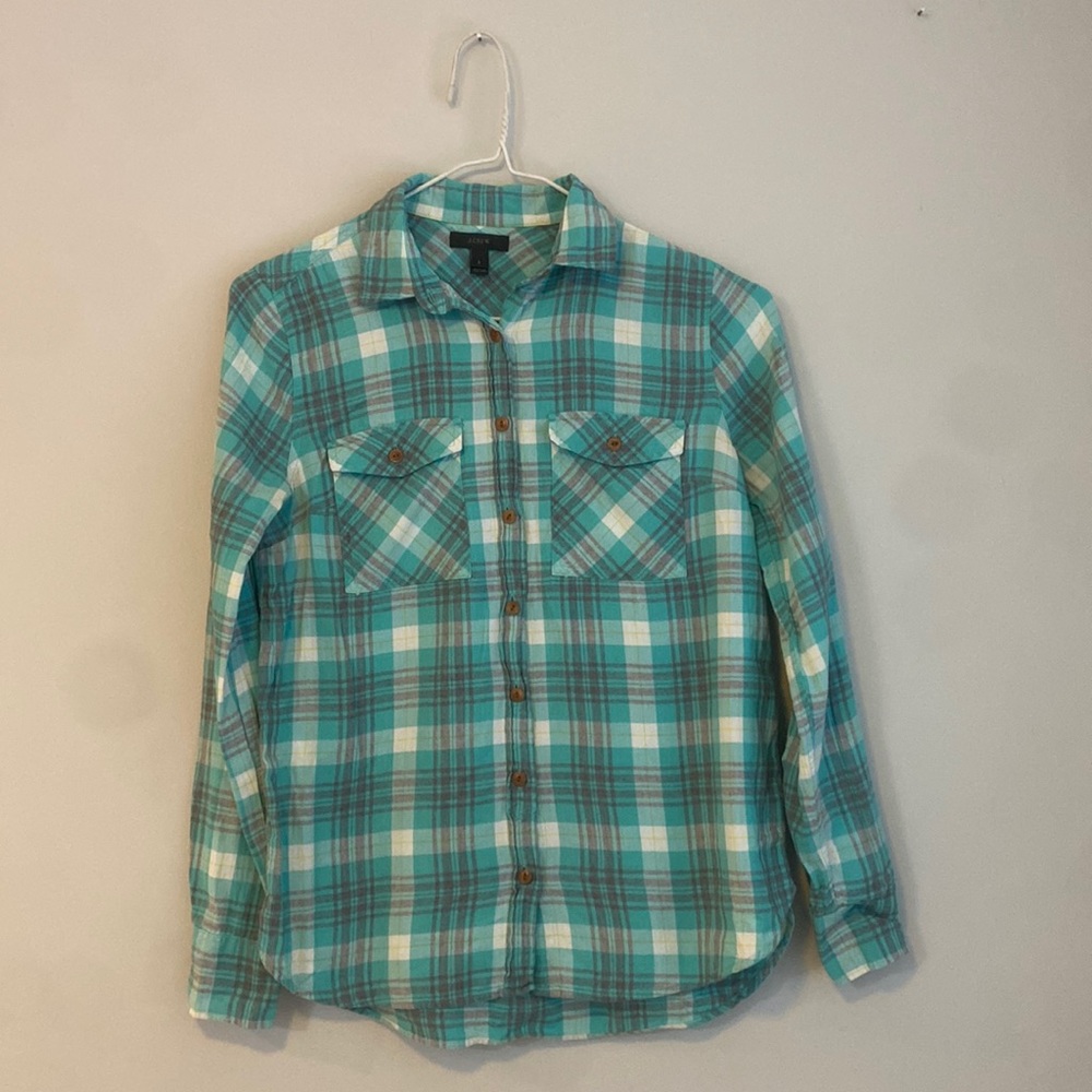 J Crew Factory Flannel Shirt